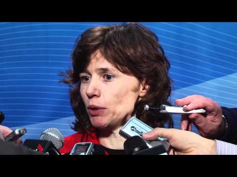 2012 Ford World Women's Curling Championship Final Media Scrum