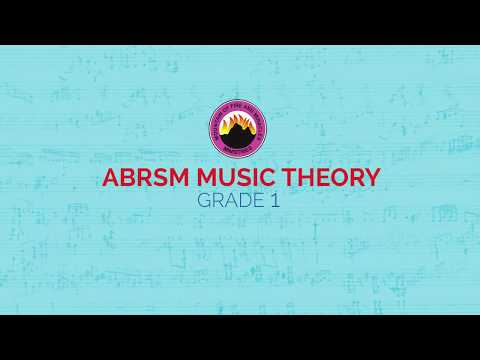 ABRSM Music Theory Grade 1 Music Exam Tutorial -  [1] Introduction