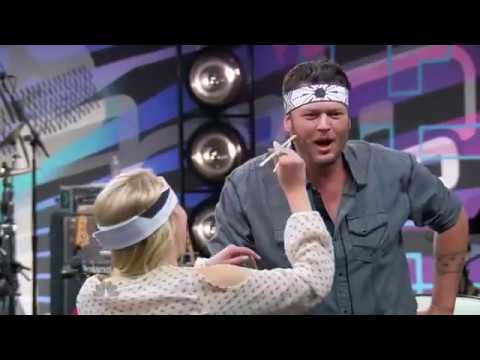 The voice usa  -  Blake making fun of Usher s coaching techniques