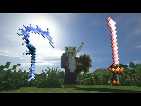 Bursty - NEW WEAPONS MOD IN MINECRAFT (Mod Showcase | MC Dungeons Weapons 1.16.5)