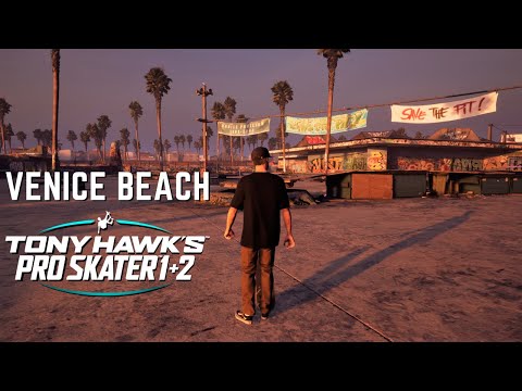 TONY HAWK'S PRO SKATER 1 + 2: Venice Beach - All Goals and Collectibles!