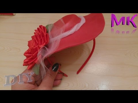 Шляпа из фомо своими рукамт ✔ ℳAℛίℕℰ DIY✔