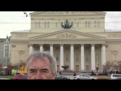 Russian ballet director hit with acid attack