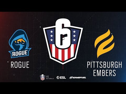 Rogue vs. Pittsburgh Embers | Rainbow Six: US Nationals - 2019 | Stage 2 | Week 4 | Western Conferen