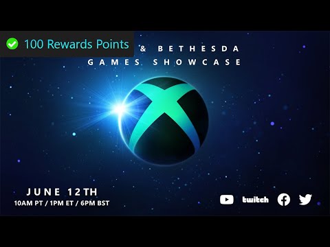 Xbox and Bethesda Games Showcase Punch Card Rewards Guide for Microsoft Rewards