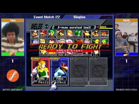 Event Match 22: 1BM (Sheik) vs Sloth (Falco) - Pools