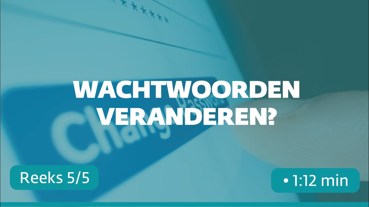 Moet je jouw wachtwoorden na verloop van tijd veranderen