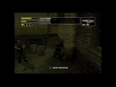 Let's play Freedom Fighters Part 23 Gun walk of DOOM