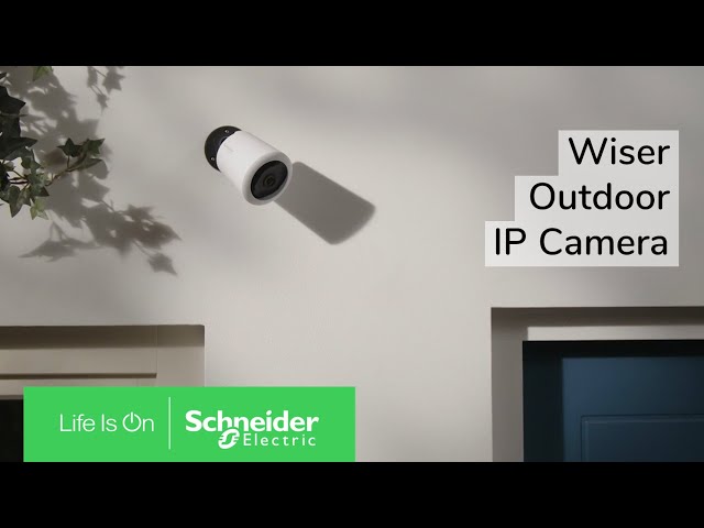 schneider electric Kamera-ip wiser ip-kamera, utomhusbruk