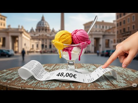 “48€ per due GELATI a Roma: truffa o realtà?”