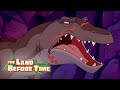 Scarred Sharpteeth Attack The Land Before Time