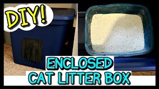 How To Make An Enclosed Litter Box 📍 How To With Kristin