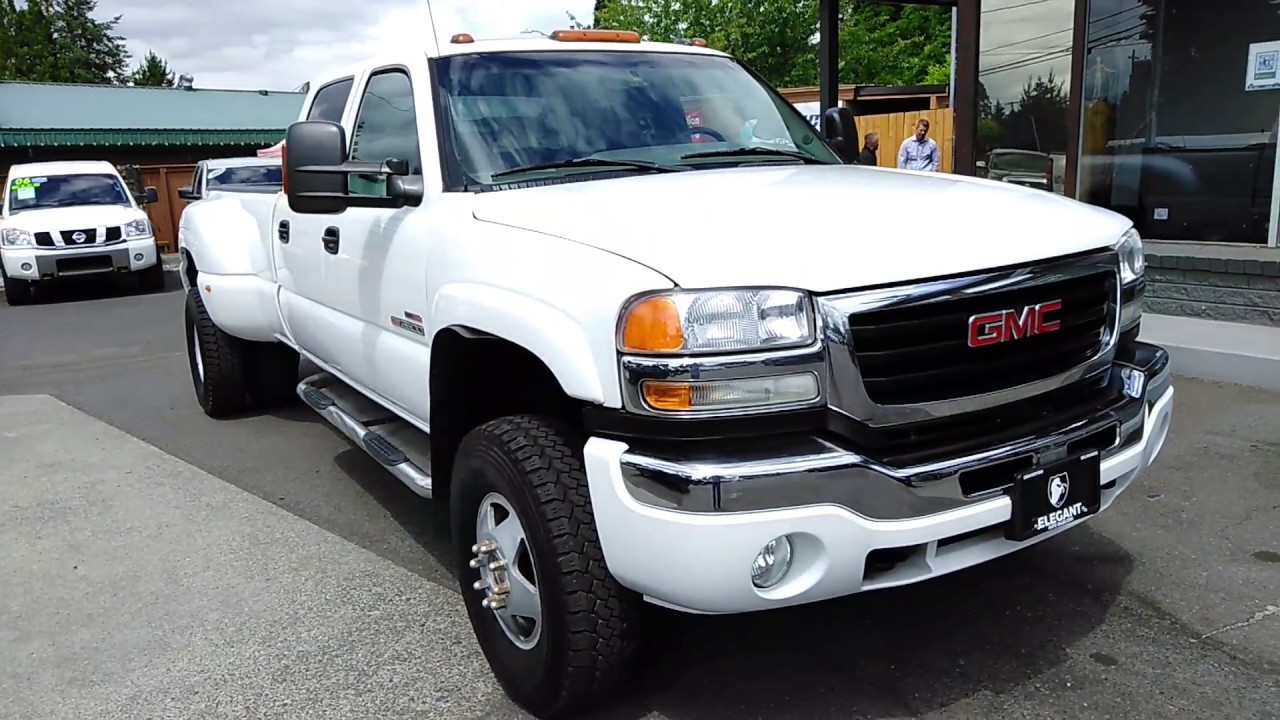 "Live Video Walk Around"2005 GMC SIERRA 3500 DUALLY ...