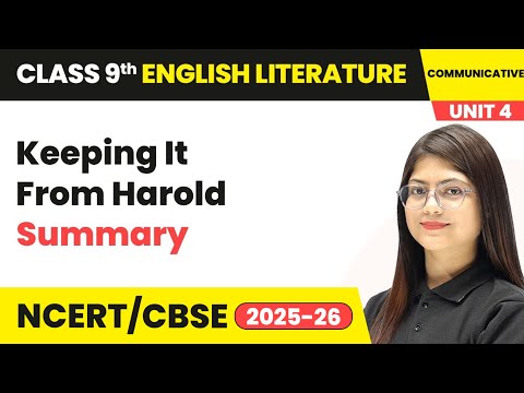 Class 9 English Literature Communicative Book Book Overview CBSE NCERT