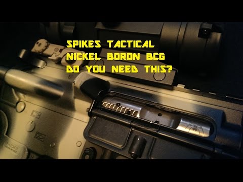 Spikes Tactical Nickel Boron AR-15 Bolt Review