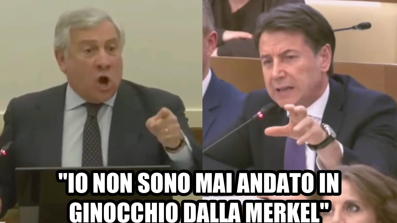 DURISSIMO SCONTRO TRA TAJANI E CONTE: "TRUMP TI CHIAMAVA GIUSEPPI"