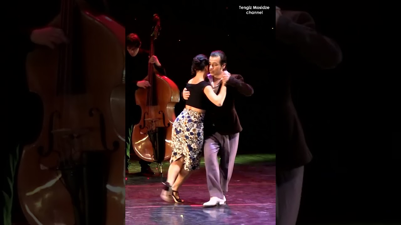 Video thumbnail for Tango dance video. 탱고 댄스 영상. 🕺💃Celine Giordano and Alexis Quezada. Танго