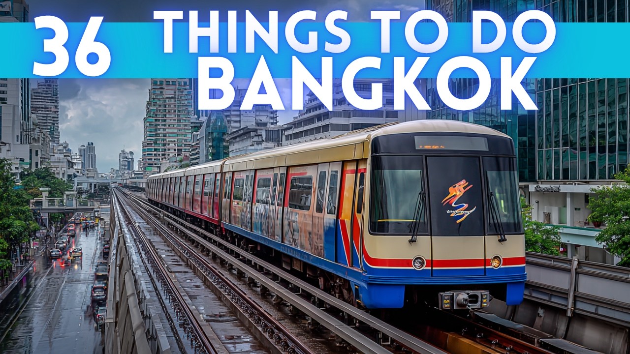 Best Things To Do in Bangkok Thailand 2025 4K