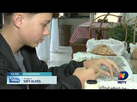 Menino de Brusque transforma fé em solidariedade aos 12 anos