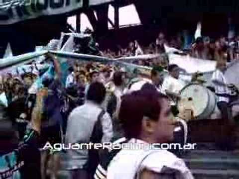 "Racing Club vs Gimnasia de J CL 08" Barra: La Guardia Imperial &bull; Club: Racing Club &bull; País: Argentina