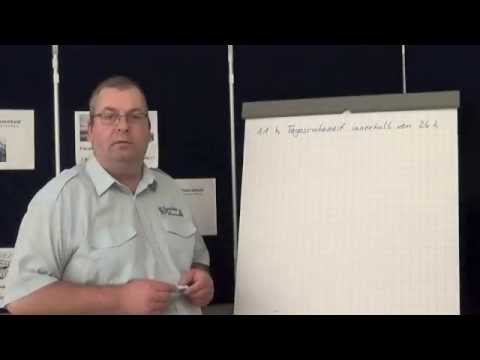 Folge 10   11h Tagesruhezeit : Schichtzeit