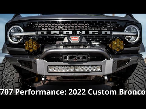 2022 Custom Ford Bronco | BDS Lift | Addictive Desert Design Bumpers