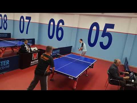 Stoni Tenis,  Master (septembar 2017) Milos vs Mitar