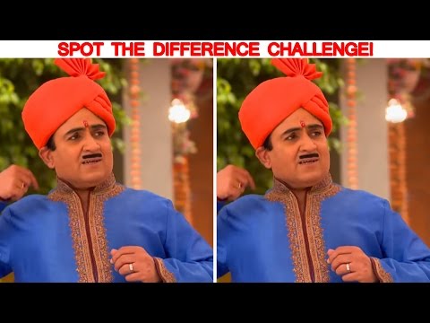 Taarak Mehta Ka Ooltah Chashmah Ep 2169 30th March 2017 Spot the difference Video