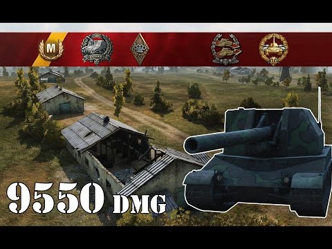 World of Tanks / B-C 155 58 .. 9550 Dmg