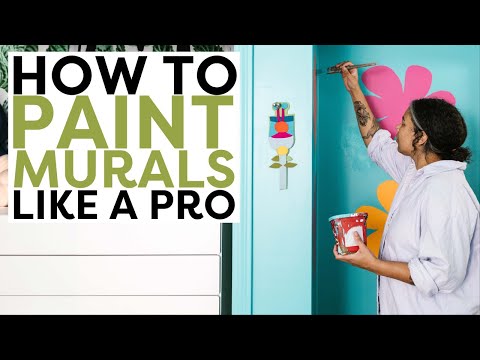 Learn How to Paint Murals Like A Pro | Like A Pro | HGTV Handmade
