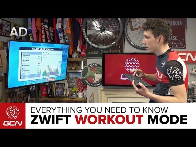 6 Day Zwift gcn workouts for Push Pull Legs