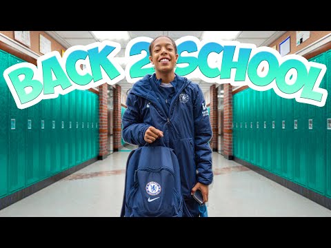 HEZE'S FIRST DAY BACK AT SCHOOL!!! 📝