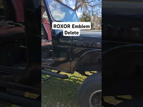 Thumbnail for #roxor #ford #4x4 #jeep #car #mechanic #detailer #debadging #cartok #offroad #v8 #diesel #manual by Debadging