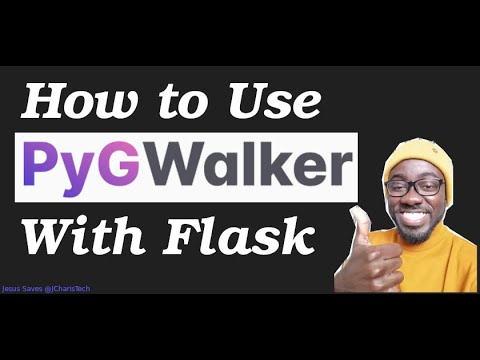 How to use PyGWalker with Flask in Python – JCharisTech