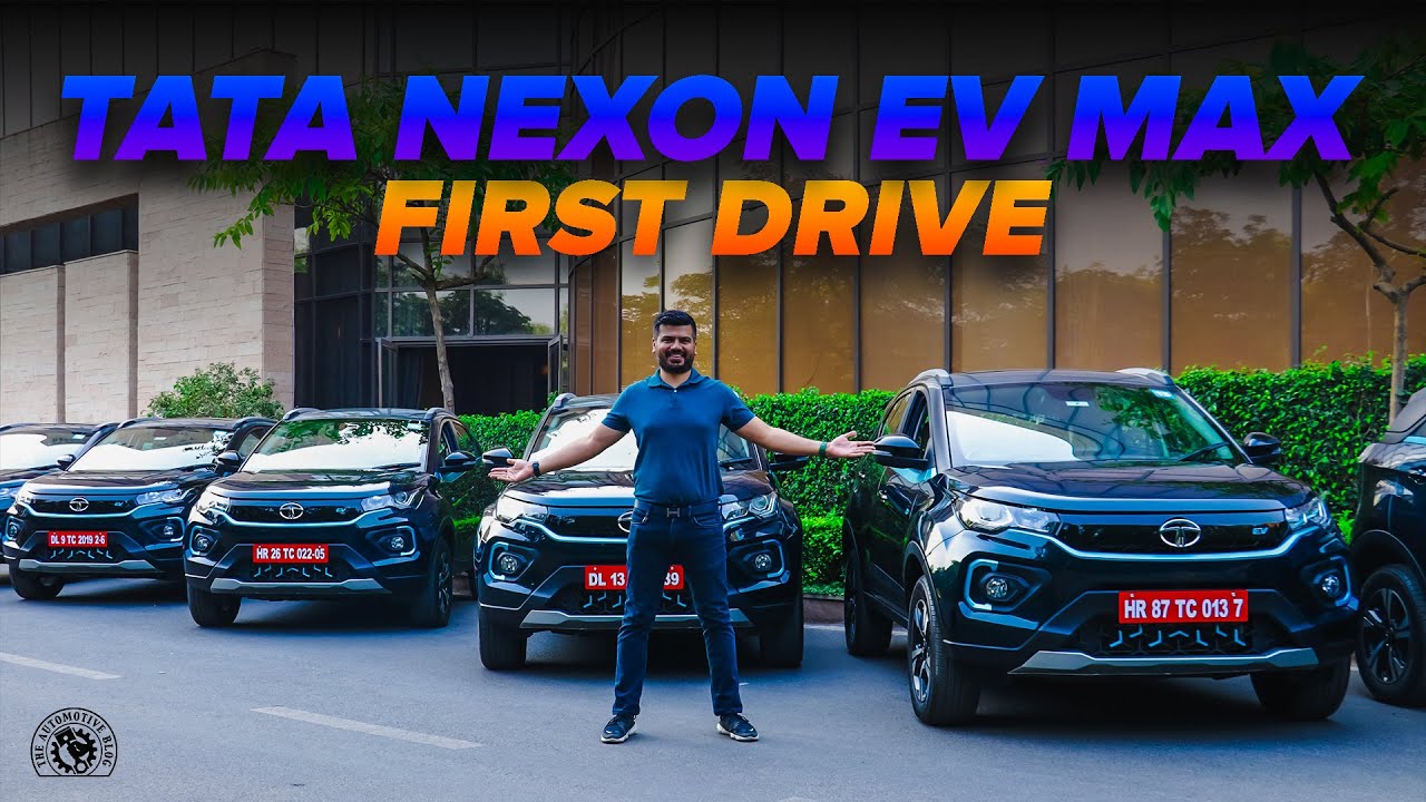 Tata Nexon EV Max - First Drive in all modes with charging and range test!