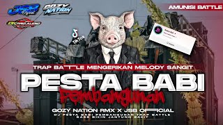 Download lagu DJ BATTLE PESTA BABI PEMBANGUNAN - MENGERIKAN MELODY SANGIT BASS MENYAKITI VIRAL [ Gozy nation rmx ] mp3