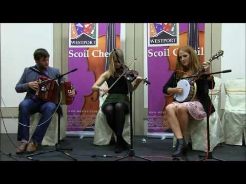 Christopher Maguire, Tara Breen and Lisa Canny at Westport Scoil Cheoil Tutor Concert 2016