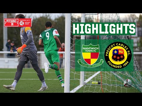 Nantwich Town 1-1 Prescot Cables - PitchingIn NPL West - 21/10/23