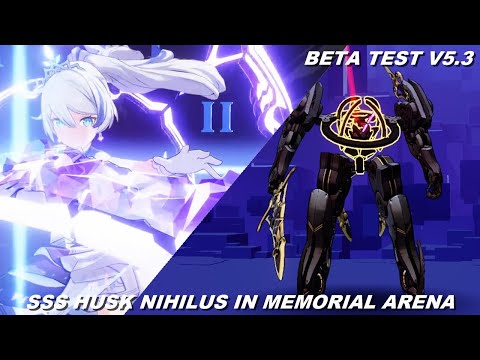 Herrscher Of Flamescion(New Outfit v5.3) VS SSS Husk Nihilus Boss in Memorial Arena