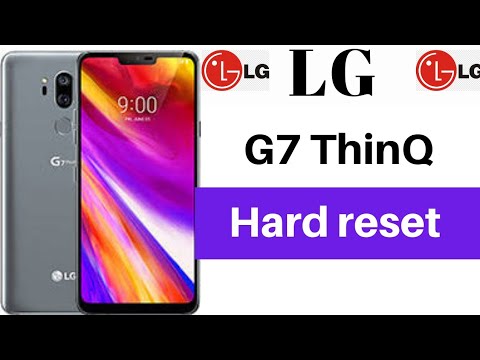 LG G7 ThinQ Hard Reset |Reset screen lock
