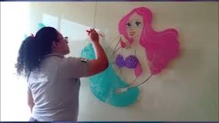 Sirena Aquarelo Glass y Magistral | cómo hacer una sirena | tips para dibujar