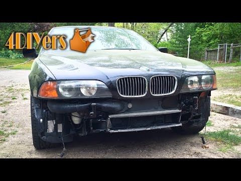 DIY: BMW E39 Front Bumper Removal