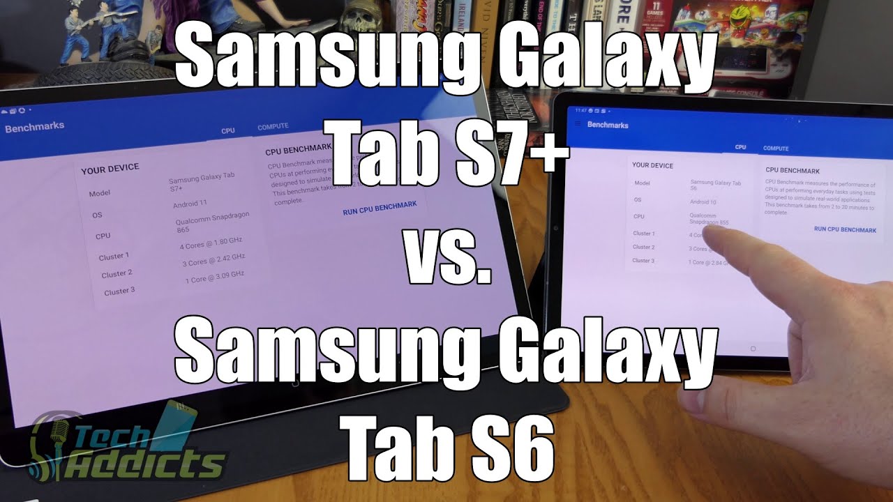Samsung Galaxy Tab S7+ vs Tab S6