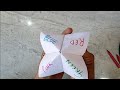 How To Make A Tip Top Paper Game Step By Step Tutorial Origami Paper Art And Craft Fun Games