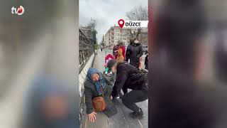 Kuyumcu Mağdurlarının Eyleminde Yaşlı Kadın Fenalaştı