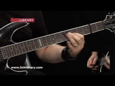 Paul Gilbert Style - Quick Licks - Guitar Solo Performance by Andy James