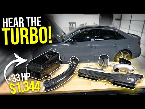 034Motorsport 4 Inch Carbon Intake Install [Audi RS3]