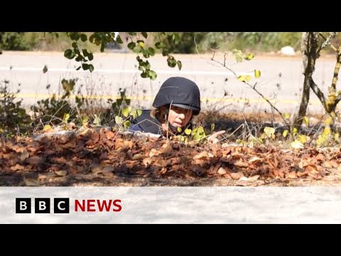 Watch the video | BBC crew run for cover after gunfire heard across Lebanon-Israel border | BBC News