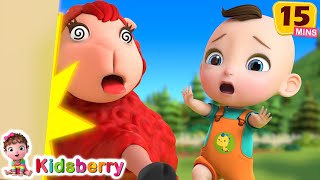 🐏 🐏 Baa Baa Red Sheep 🐏 🐏 + 🐴 🐷 Farm Finger Family 🐤 🐶 | Kidsberry Nursery Rhymes & Baby Songs