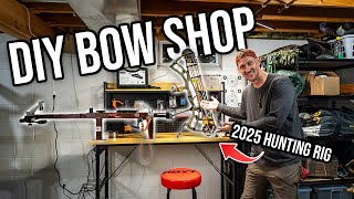 DIY Basement Bow Shop + My 2025 Hunting Bow Setup